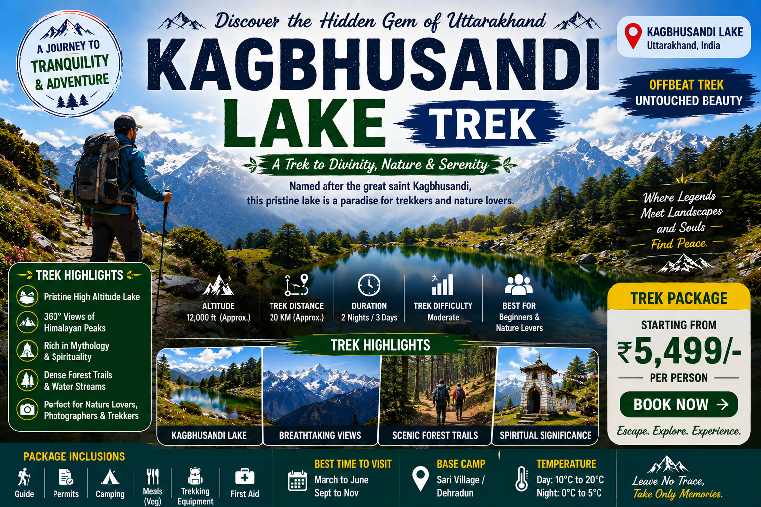 Kagbhusandi Lake Trek